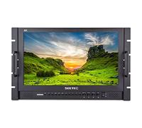 SEETEC P173-9HSD-RM 17.3" 7RU Rack Mount Broadcast LCD Director Monitor with 3G-SDI HDMI YPbPr Input and Output Full HD 1920×1080