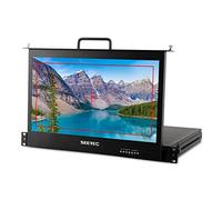 SEETEC SC173-HSD 1RU Pull Out 17.3 Inch Rack Mount Production Broadcast Monitor with 3G SDI HDMI DVI YPbPr 1920x1080 Full HD
