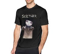 Seether Finding Beauty in Negative Spaces Men's T-Shirt Black Men Unisex Tee XXL