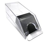 SEETOOOGAMES 4 Deck Clear Blackjack Dealing Shoe