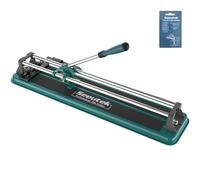 Seeutek Manual Tile Cutter, 14 inch Professional Porcelain Ceramic Tile Cutter, Double Rails Design Tile Cutter Tool, with Tungsten Carbide Cutting Wheel