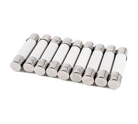 Sefdrert 10 Pcs 250V 30A 6x30mm Cylindrical Ceramic Tube Fuses Link