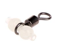 Sefdrert 10Pcs Luminous Fishing Swivels Rolling Swivels Sea Fishing Accessories Tackle Connector Rolling Swivels 3-way Swivels 15x13mm