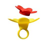 Sefdrert 1pcs Bird Hand Feeder with Flower Bird Wrist Feeder for Outdoors, Bird Feeding Tools