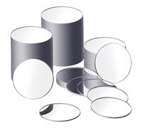 Sefdrert 25 Pieces Acrylic Mini Size Round Mirror Adhesive Small Round Mirror Craft Mirror Tiles for Crafts (3 Inch in Diameter) Easy Install