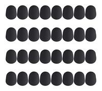 Sefdrert 32 Pcs Mouthpiece Cushion 0.8 mm Mouthpiece Patches for and Tenor Saxophone and Clarinet, Black
