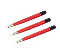 Sefdrert 3Pcs Red Fiber Pen Watch Repair Tool Watch Rust Removal Brush Pen Bristles Polish Jewelry Circuit Board Cleaning Watch Part Polishing Cleaning Tool