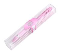 Sefdrert 4 in 1 Nail Dotting Pen 4 in 1 Nail Art Dotting Tools Nail Drill Point Nail Tools Dot Painting Tools Nail Point Drill Pen Pink