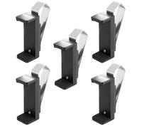 Sefdrert 5 PCS Car Sun Visor Clip Holder Gate Remote Car Key Clip Metal+Plastic for Garage Door Control Car Keychain Barrier Universal Opener Accessories