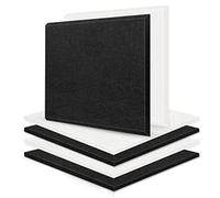 Sefdrert 6 Pack Akustik Platten Schall Schutz WäNde mit Hoher Dichte Schall Absorbierende Fliesen für das Aufnahmestudio, Decke, BüRo Usw