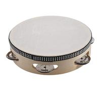 Sefdrert 7 inch Musical Tambourine Tamborine Drum Round Percussion Gift for KTV Party