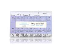 Sefdrert 90Pcs Bracelet Removable Link Pin Tube Set for 35/38mm Constellation Clasp Watch Repair Tool for Watchmakers