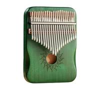 Sefdrert All-Wood Maple Kalimba 17-Key Mbila with Sound Hole Suitable for Beginners
