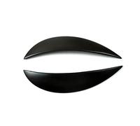 Sefdrert Car Headlight Eyebrows Eyelids Stickers Trim Cover Headlight Lid Resin for 2006-2011