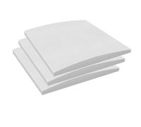 Sefdrert Couch Cushion Support for Sagging Seat, 3pcs Sofa Furniture Seat Cushion Sagging Repair, Foam Sofa Cushion Support White