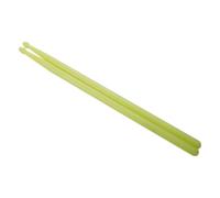 Sefdrert Drums and Sticks, Nylon Luminous Beginner Drums, Drumstick Drum Stick Luminous [Light Green]