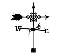 Sefdrert Exquisite Metal Weather Vane Ornament Metal Weathervane with Ornament