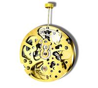 Sefdrert Gold Color Skeleton 2003 Movement Ordinary Pendulum Adjustment Radiation Pattern Fully Automatic Watch Movement