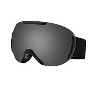 Sefdrert Men Women Ski Goggles UV400 Non-Fog Double Layers Skiing Goggles Snowboard Eyewear for Skiing Skating Black