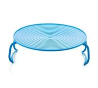 Sefdrert Microwave Heating Layer Steaming Tray Double-Layer Rack Tools Kitchen Accessories Blue