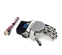 Sefdrert Mini Robot Hand Five Fingers Metal Manipulator Arm Left Hand for Humanoid Robot DIY Kit