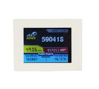 Sefdrert Nerdminer V2 Miner 2.8 Inch LCD Display 56KH/S Hash Rate Bitcoin Solo Miner Nerd Miner BTC Lottery Miner