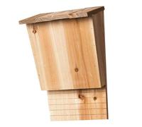 Sefdrert Outdoor Bat House Bat Habitat Box Wooden Decorative Bat Box Shelter Nest Garden Bat House