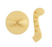 Sefdrert Pet Spoon and Can Opener-Multifunctional Silicone Tool,Sealing Lid and Food Storage, Ideal for Cat and Dog Accessories A