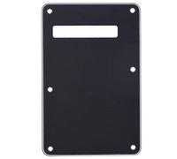 Sefdrert Pickguard Tremolo Cavity Cover Backplate Back Plate 3Ply for Modern Style Electric Guitar