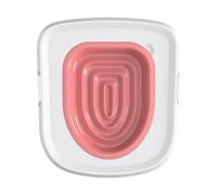 Sefdrert Plastic Cats Toilet Training Kit Reusable Puppy Cats Litter Mat Cats Toilet Trainer Toilet Pets Cleaning Cats Training,B