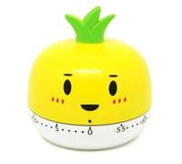 Sefdrert Rotary Tool Egg Cooker Timer Novelty Kitchen Timer Vegetable Animal Cooking Timer Digital Egg Timer Cupcake Timer Easy Install Easy to Use Yellow