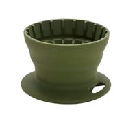 Sefdrert Silicone Foldable Filter Cup Portable Coffee Filter Cup Cake Coffee Filter A