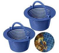 Sefdrert Skimmer Basket for Inground Pool Swimming Pool Skimmer Basket Handle Pool Strainer Basket Blue