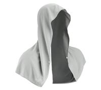 Sefdrert Sweat-Absorbent Gray Cooling Hoodie Towel, Ideal Companion for Sauna, Yoga, Camping