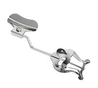 Sefdrert Trumpet Sheet Music Clip Lyre Sheet Music Clamp-on Holder Metal Plating for Trumpet Trombone Tool