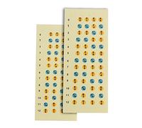 Sefdrert Ukulele Decals Fretboard Note Decals Sticker for Ukulele Beginners 2pack