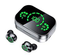 Sefdrert YD03 Wireless Bluetooth Headphones Intelligent Digital Display Headset LED Smart Digital Display In-Ear Breathing Light Sports Headphones