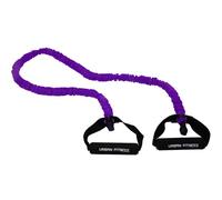 Sefety Resistance Tube & Foam Grips - LIGHT - Home Workout Press Curl Training