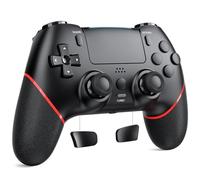 Sefitopher Wireless Controller for PS4, Game Controller for PS4/Pro/Slim/PC, Bluetooth Gamepad Joystick with Touch Panel/Turbo/Dual Vibration/Six-Axis Sensor/3.5mm Audio Jack