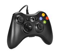 Sefitopher Xbox 360 Controller, PC Controller for Microsoft Xbox360 / Xbox 360 Slim/Windows Vista/7/8/8.1/10, USB Wired Joystick Gamepad With dual vibration and Improved Ergonomic Design