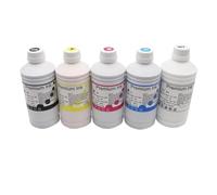 SEFNPOME 250ML EP-DTF Ink Kit 1PC For Direct Transfer Film PET Film Compatible With Desktop And Large Format DTF Printers Includes 1BK 1C 1M 1Y 1WH(250ML DTF Ink-Y)