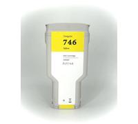 SEFNPOME Compatible Ink Cartridges For Designjet Z6 And Z9 Postscript Large Format Printers Works With 746 Cartridges(300ML Y)