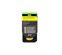 SEFNPOME Compatible Toner Cartridge For CS310n CS310dn CS410n CS410dn CS410dnt CS510de CS510dte CS310 CS410 CS510 4K 3K With Chip(CS310 CX310 Y 3K)