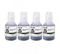 SEFNPOME GI-66 GI-76 Pigment Ink Compatible With Printers GX3060 GX4060 GX5060 GX6060 GX6560 GX7060 GX3070 GX4070 GX5070 GX6070 GX6570 GX7070(GI-66 76 4pcs Black)