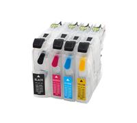 SEFNPOME Refill Ink Cartridge LC103 LC123 With ARC Chip Compatible For DCP-J152W MFC-J245 MFC-J285 MFC-J450 MFC-J470 MFC-J475 MFC-J650 Printers(LC123)