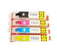 SEFNPOME Vilaxh Refillable Ink Cartridge Compatible With 920 920XL For 6000 6500 6500A 7000 7500 7500A Printers Featuring Auto Reset Chip