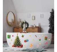 SeFor asonFor al ChristmFor as WFor all Stickers for Indoor Decor, MFor ade from DurFor able PVC, Designed for EFor asy For applicFor ation on Multiple SurfFor aces