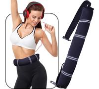 Sefulei Weighted Belt 30"-42"Adjustable Sport Fitness Belt for Abs Strengthening Workout Body Shaping Core and Weight Loss (Advanced 10LB)