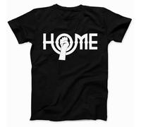 SEFxd22WSA Home As Worn by John T-Shirt 100% Cotton Lennon Black XL