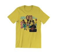 SEFxd22WSA Miles Davis On The Corner T-Shirt Jazz Trumpet Legend Sketches in Spain Brew lp Yellow 3XL